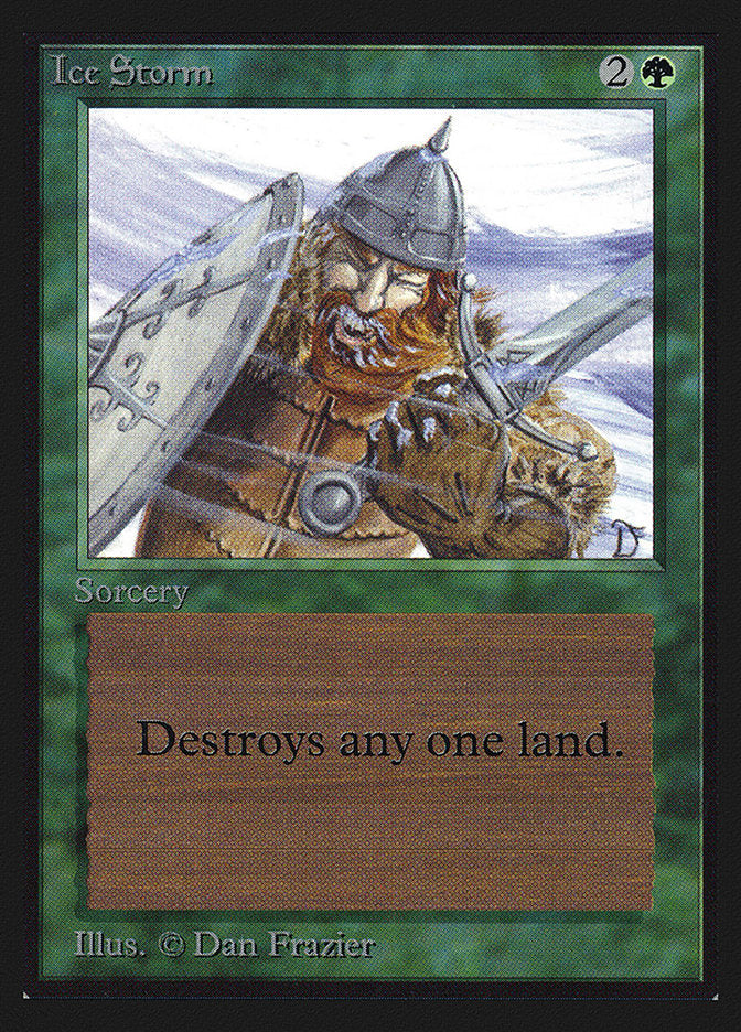 Ice Storm [International Collectors' Edition] MTG Single Magic: The Gathering | Red Claw Gaming