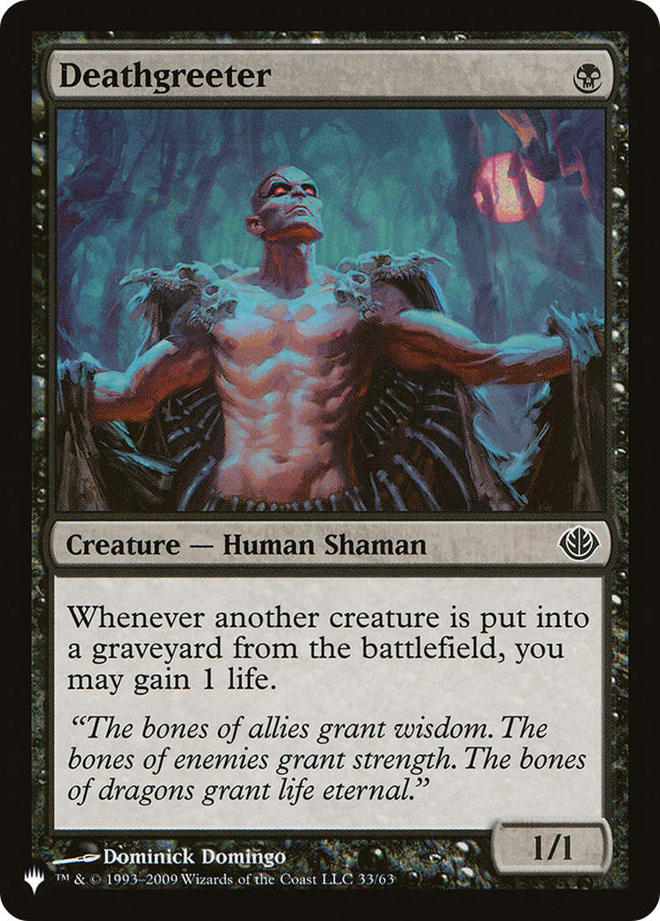 Deathgreeter [The List] MTG Single Magic: The Gathering | Red Claw Gaming