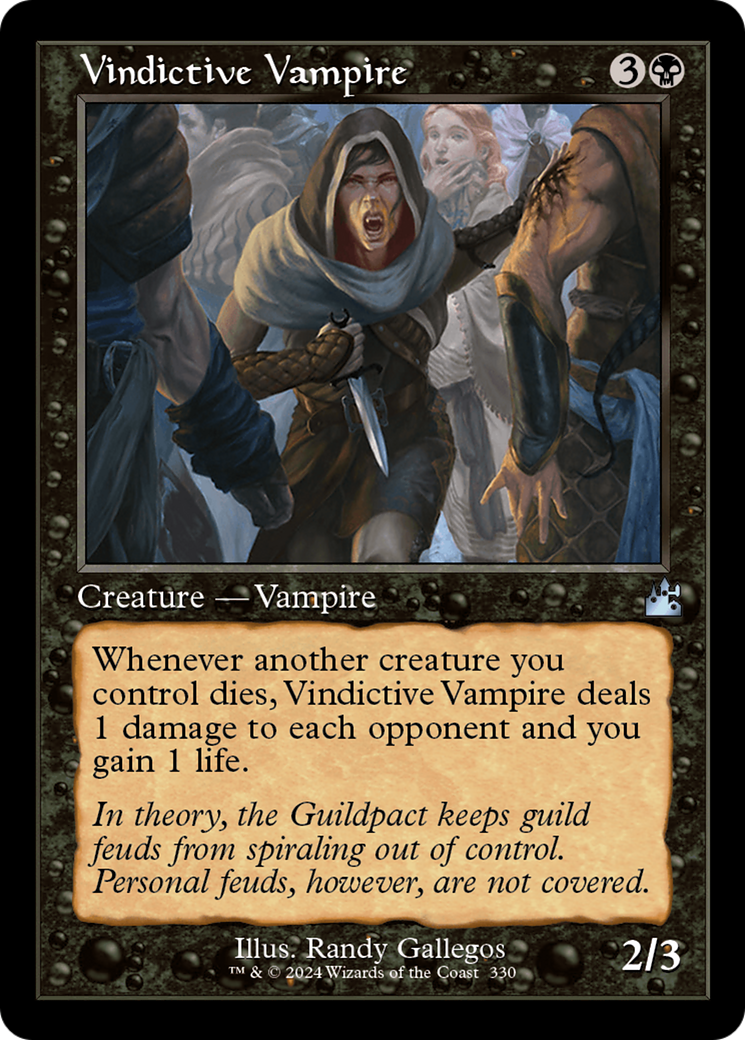 Vindictive Vampire (Retro Frame) [Ravnica Remastered] MTG Single Magic: The Gathering | Red Claw Gaming