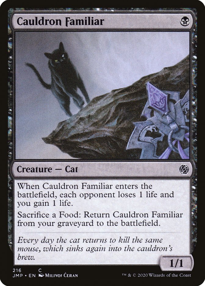 Cauldron Familiar [Jumpstart] MTG Single Magic: The Gathering | Red Claw Gaming