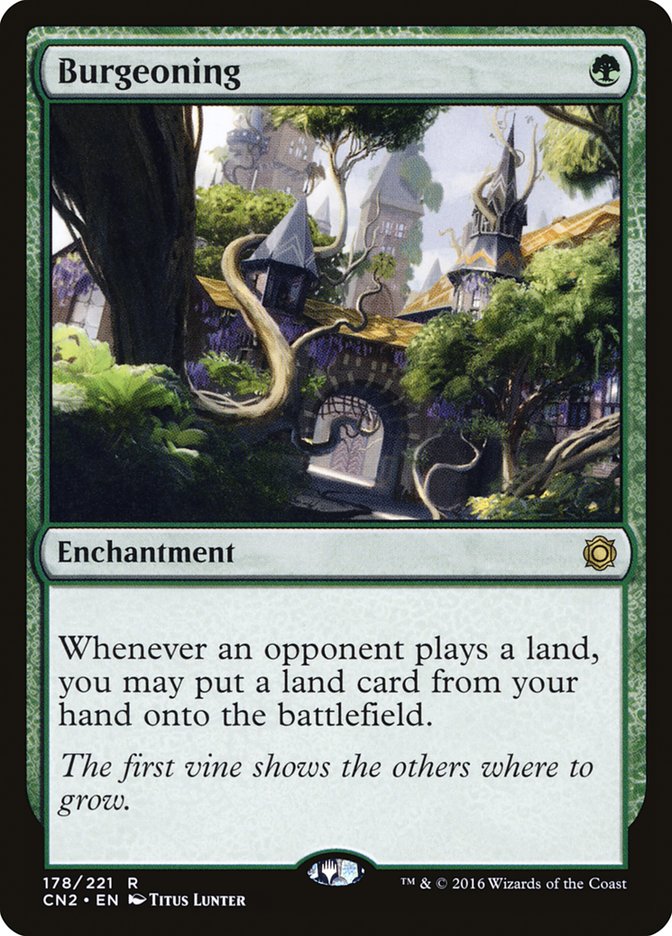 Burgeoning [Conspiracy: Take the Crown] MTG Single Magic: The Gathering | Red Claw Gaming