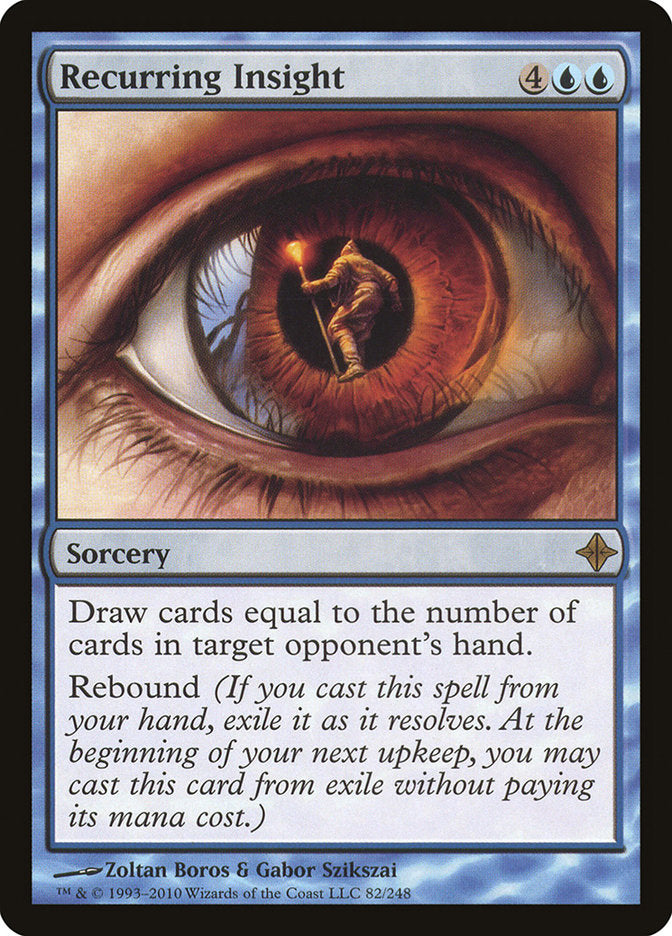 Recurring Insight [Rise of the Eldrazi] MTG Single Magic: The Gathering | Red Claw Gaming