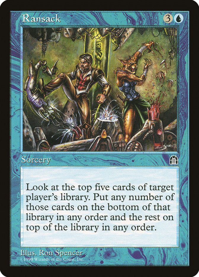 Ransack [Stronghold] MTG Single Magic: The Gathering | Red Claw Gaming
