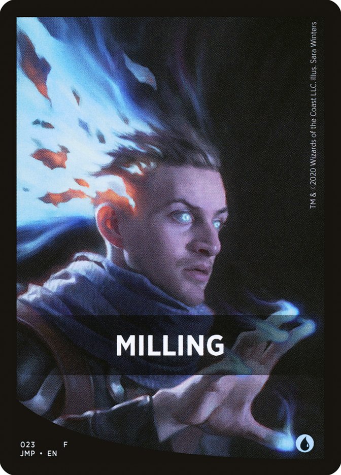 Milling Theme Card [Jumpstart Front Cards] MTG Single Magic: The Gathering | Red Claw Gaming