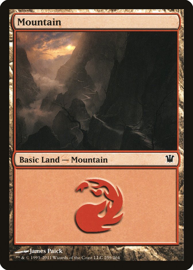 Mountain (259) [Innistrad] MTG Single Magic: The Gathering | Red Claw Gaming