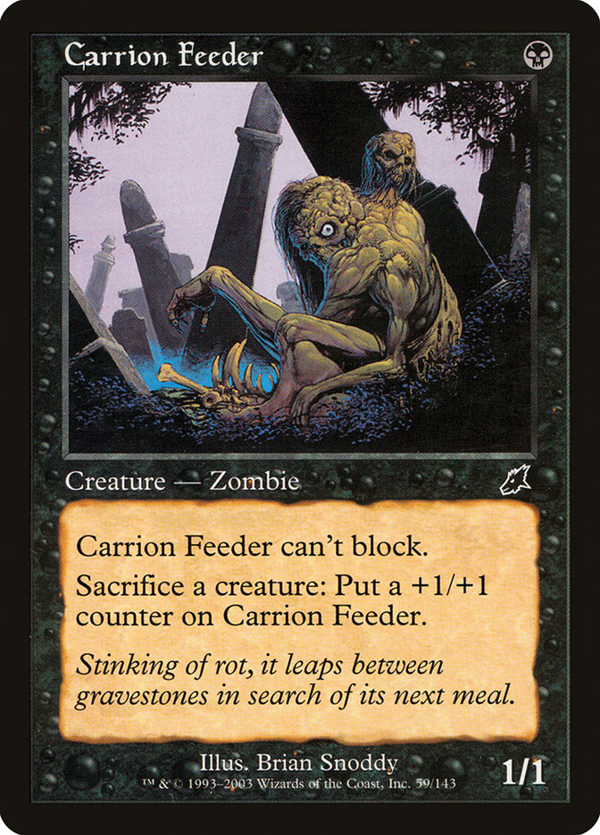 Carrion Feeder [Scourge] MTG Single Magic: The Gathering | Red Claw Gaming