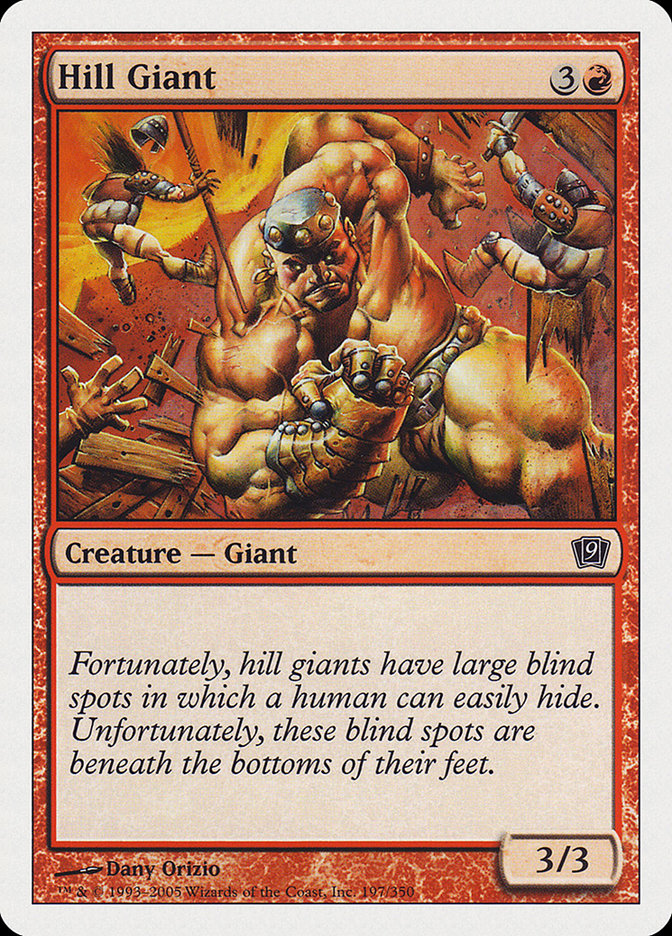 Hill Giant [Ninth Edition] MTG Single Magic: The Gathering | Red Claw Gaming