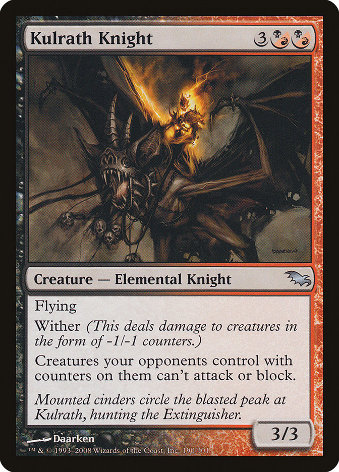 Kulrath Knight [Shadowmoor] MTG Single Magic: The Gathering | Red Claw Gaming