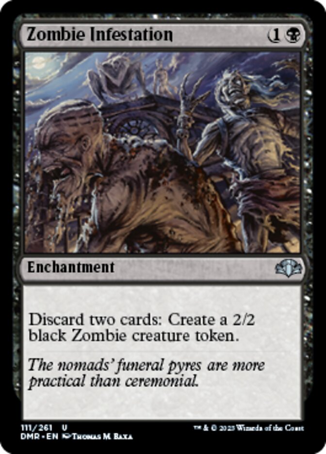 Zombie Infestation [Dominaria Remastered] MTG Single Magic: The Gathering | Red Claw Gaming