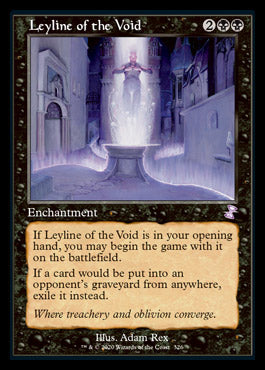 Leyline of the Void (Timeshifted) [Time Spiral Remastered] MTG Single Magic: The Gathering | Red Claw Gaming