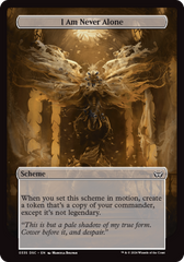 I Am Never Alone (Full Art) [Duskmourn: Archenemy] MTG Single Magic: The Gathering    | Red Claw Gaming