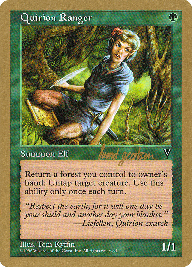 Quirion Ranger (Svend Geertsen) [World Championship Decks 1997] MTG Single Magic: The Gathering | Red Claw Gaming
