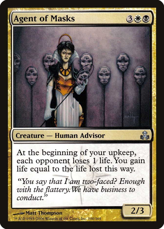 Agent of Masks [Guildpact] MTG Single Magic: The Gathering | Red Claw Gaming