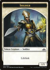Goblin // Soldier Double-Sided Token [Guilds of Ravnica Guild Kit Tokens] MTG Single Magic: The Gathering | Red Claw Gaming