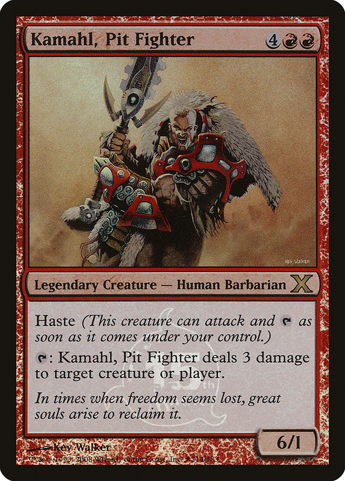 Kamahl, Pit Fighter [15th Anniversary] MTG Single Magic: The Gathering | Red Claw Gaming