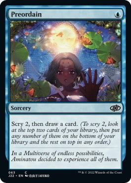 Preordain [Jumpstart 2022] MTG Single Magic: The Gathering | Red Claw Gaming