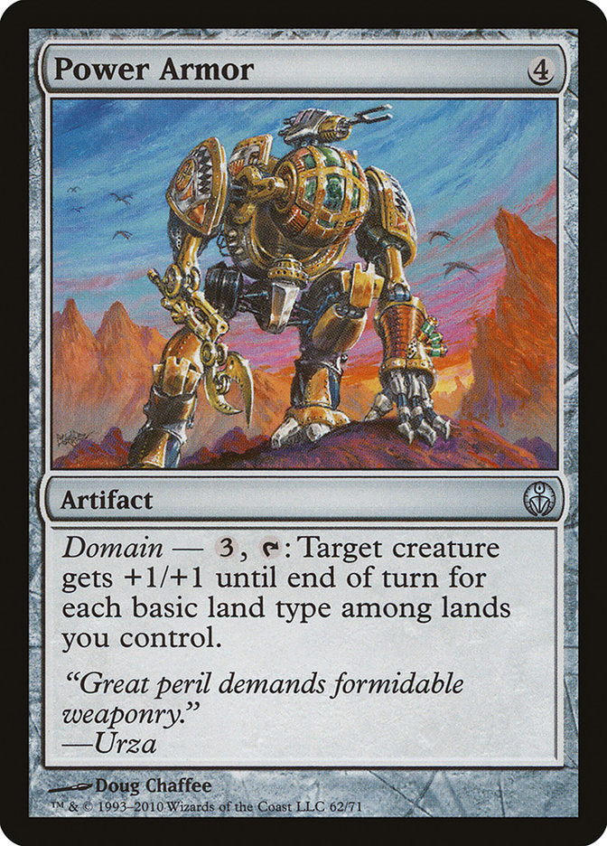 Power Armor [Duel Decks: Phyrexia vs. the Coalition] MTG Single Magic: The Gathering | Red Claw Gaming