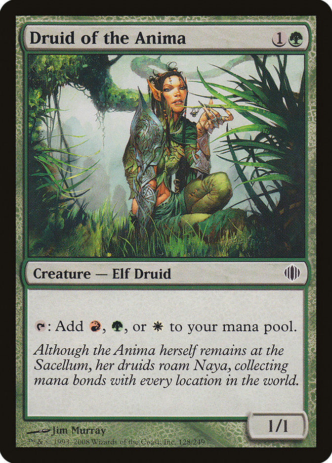Druid of the Anima [Shards of Alara] MTG Single Magic: The Gathering | Red Claw Gaming