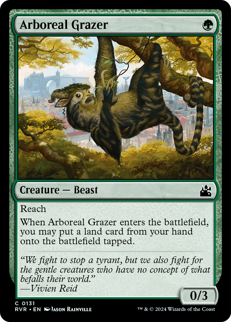 Arboreal Grazer [Ravnica Remastered] MTG Single Magic: The Gathering | Red Claw Gaming