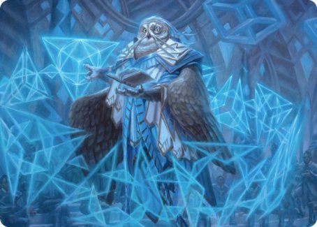 Imbraham, Dean of Theory Art Card [Strixhaven: School of Mages Art Series] MTG Single Magic: The Gathering | Red Claw Gaming