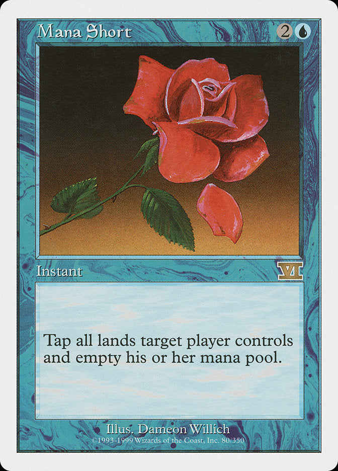 Mana Short [Classic Sixth Edition] MTG Single Magic: The Gathering | Red Claw Gaming