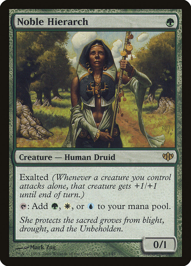 Noble Hierarch [Conflux] MTG Single Magic: The Gathering | Red Claw Gaming