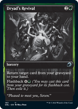 Dryad's Revival [Innistrad: Double Feature] MTG Single Magic: The Gathering | Red Claw Gaming
