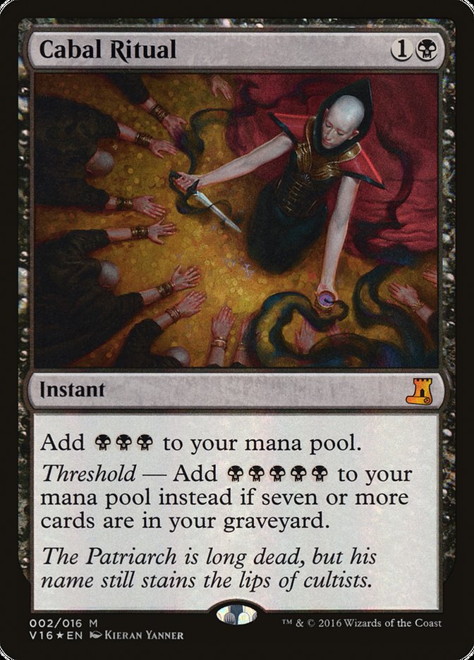 Cabal Ritual [From the Vault: Lore] MTG Single Magic: The Gathering | Red Claw Gaming