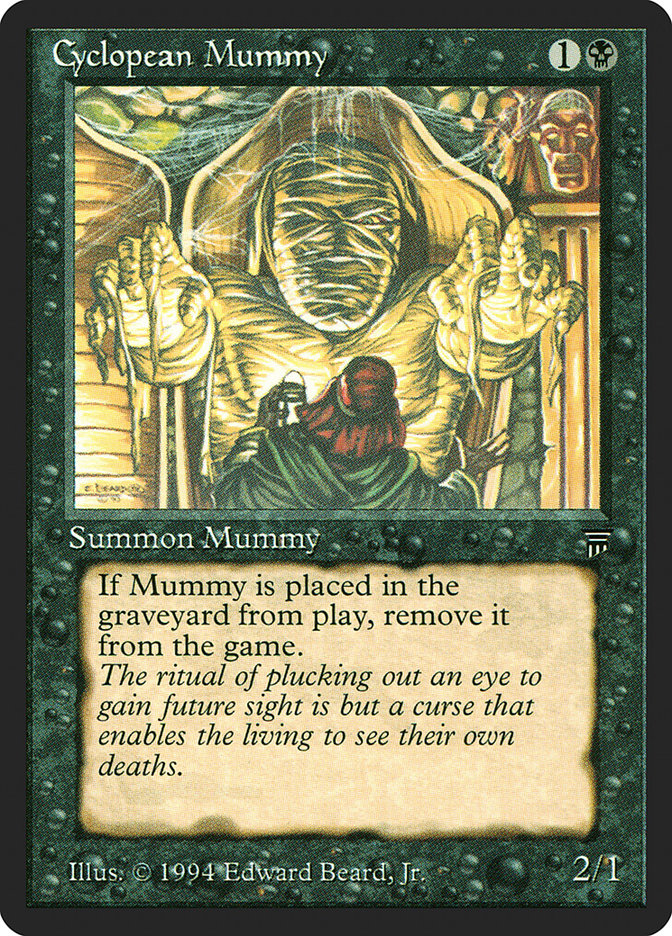 Cyclopean Mummy [Legends] MTG Single Magic: The Gathering | Red Claw Gaming