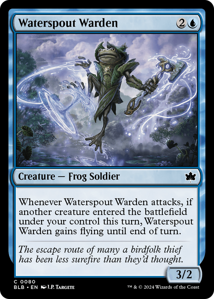 Waterspout Warden [Bloomburrow] MTG Single Magic: The Gathering | Red Claw Gaming