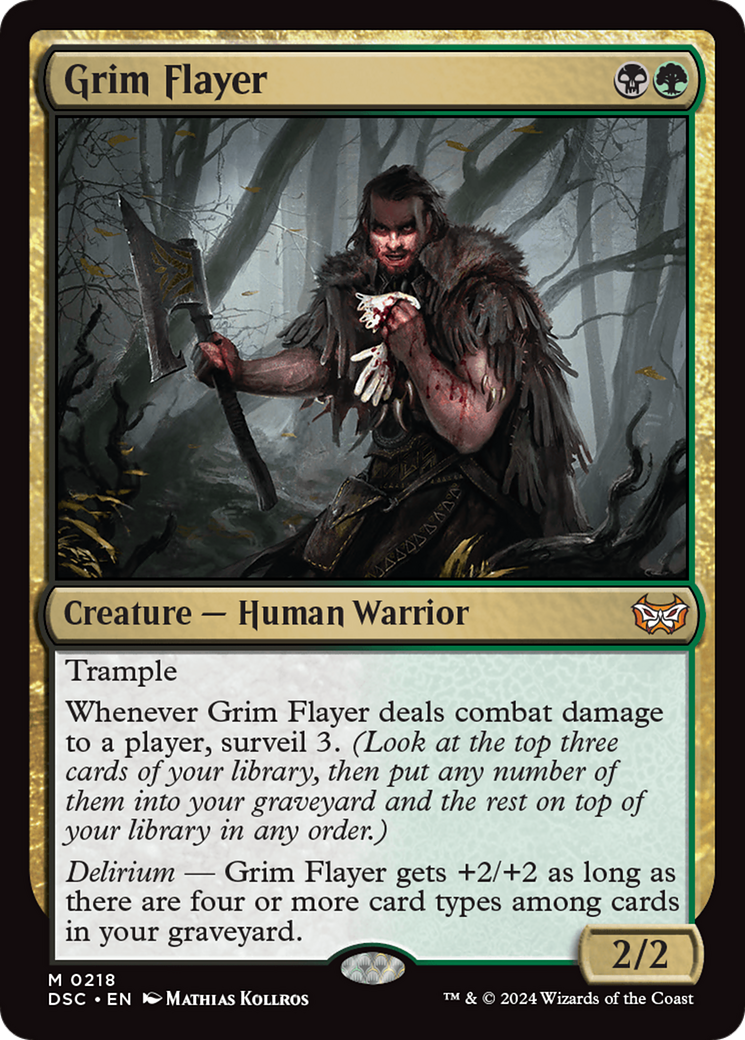 Grim Flayer [Duskmourn: House of Horror Commander] MTG Single Magic: The Gathering | Red Claw Gaming