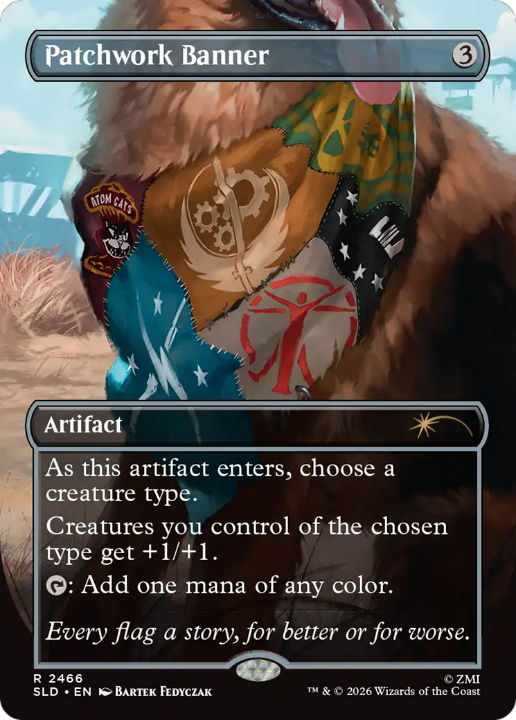Patchwork Banner [Secret Lair Drop Series] MTG Single Magic: The Gathering | Red Claw Gaming
