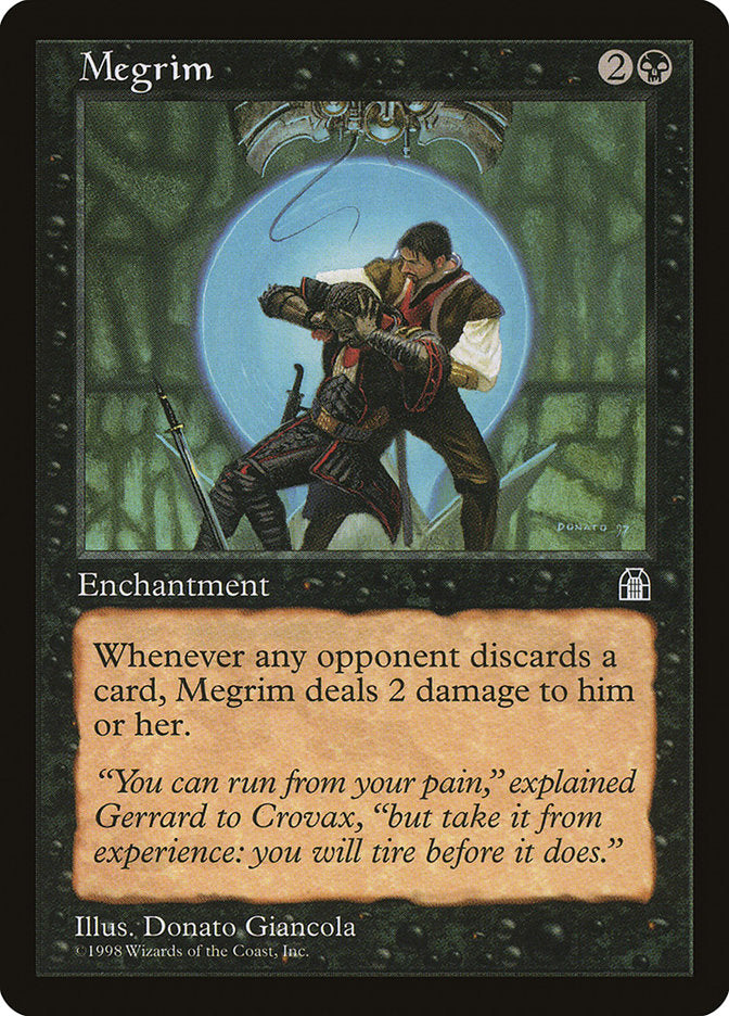 Megrim [Stronghold] MTG Single Magic: The Gathering | Red Claw Gaming