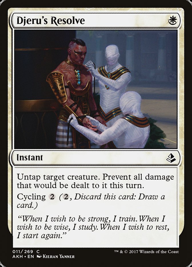 Djeru's Resolve [Amonkhet] MTG Single Magic: The Gathering | Red Claw Gaming