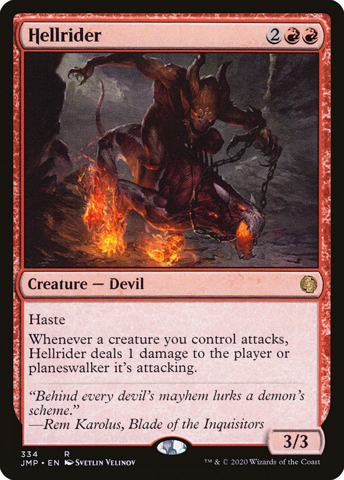 Hellrider [Jumpstart] MTG Single Magic: The Gathering | Red Claw Gaming