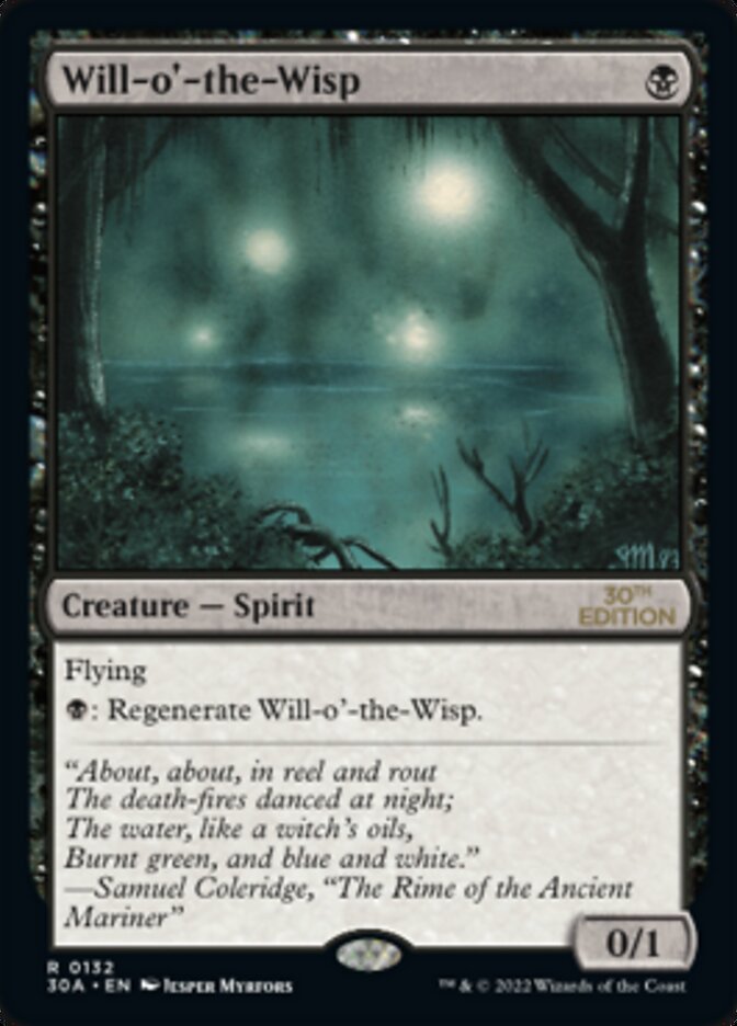 Will-o'-the-Wisp [30th Anniversary Edition] MTG Single Magic: The Gathering | Red Claw Gaming