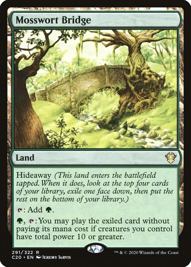 Mosswort Bridge [Commander 2020] MTG Single Magic: The Gathering | Red Claw Gaming