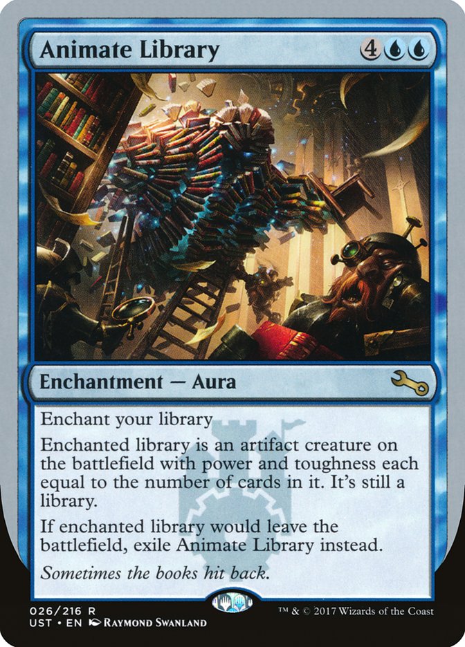 Animate Library [Unstable] MTG Single Magic: The Gathering | Red Claw Gaming