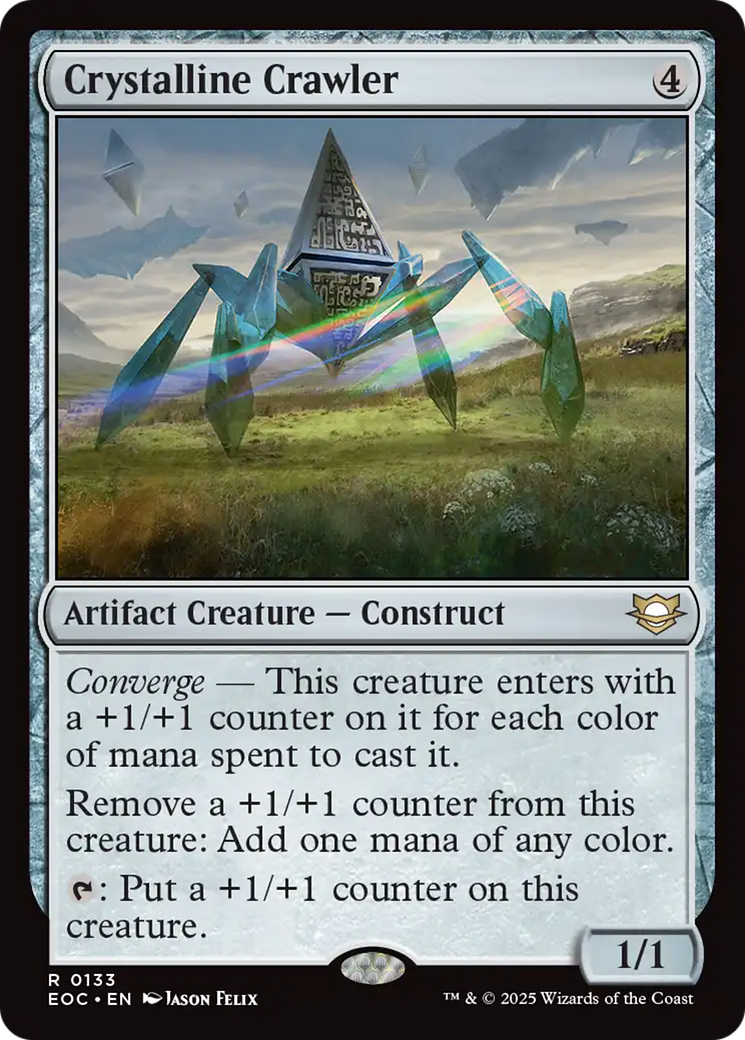 Crystalline Crawler [Edge of Eternities Commander] MTG Single Magic: The Gathering | Red Claw Gaming