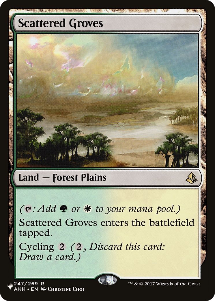 Scattered Groves [Secret Lair: From Cute to Brute] MTG Single Magic: The Gathering | Red Claw Gaming