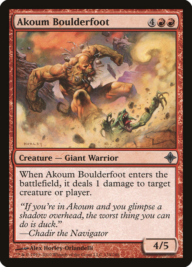 Akoum Boulderfoot [Rise of the Eldrazi] MTG Single Magic: The Gathering | Red Claw Gaming