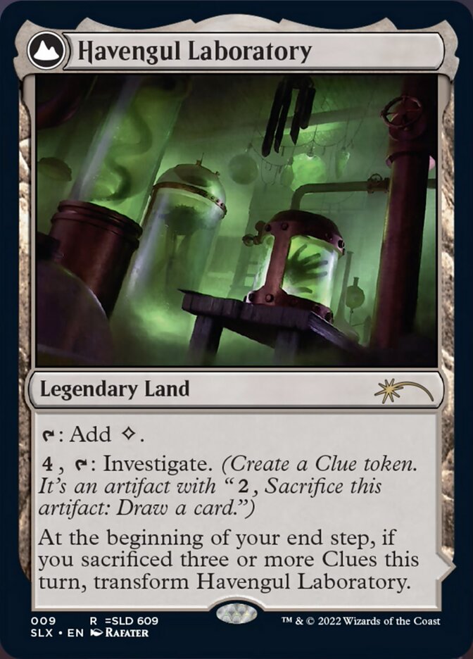 Havengul Laboratory // Havengul Mystery [Secret Lair: Universes Within] MTG Single Magic: The Gathering | Red Claw Gaming