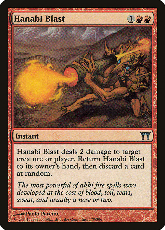 Hanabi Blast [Champions of Kamigawa] MTG Single Magic: The Gathering | Red Claw Gaming