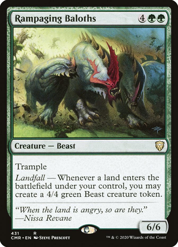 Rampaging Baloths [Commander Legends] MTG Single Magic: The Gathering | Red Claw Gaming