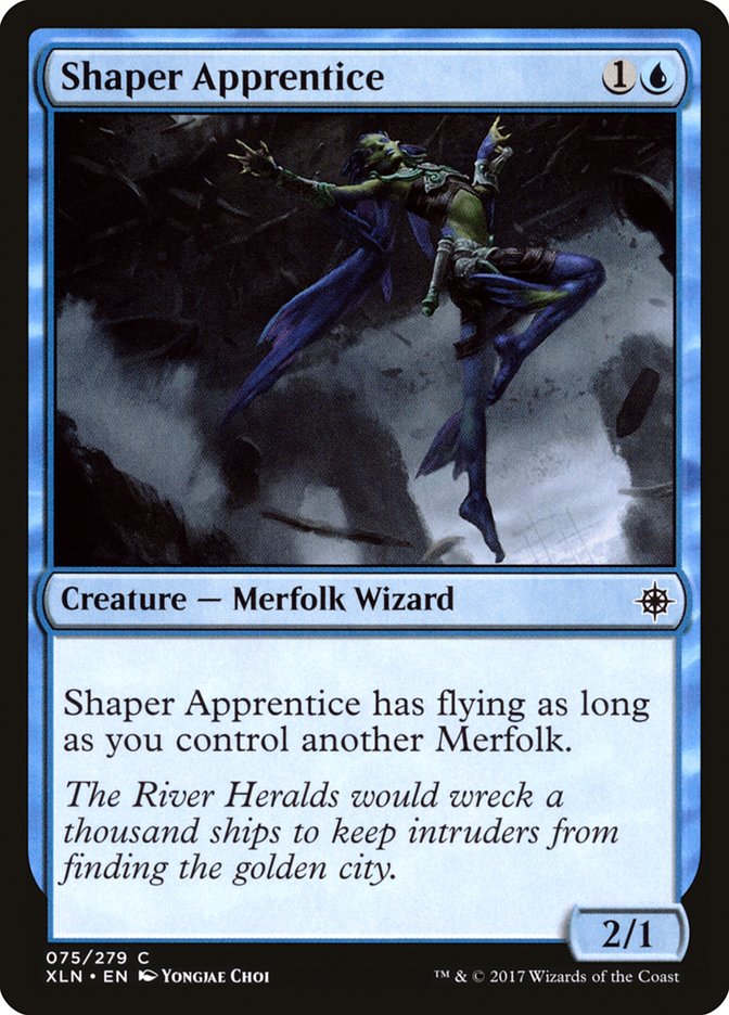 Shaper Apprentice [Ixalan] MTG Single Magic: The Gathering | Red Claw Gaming