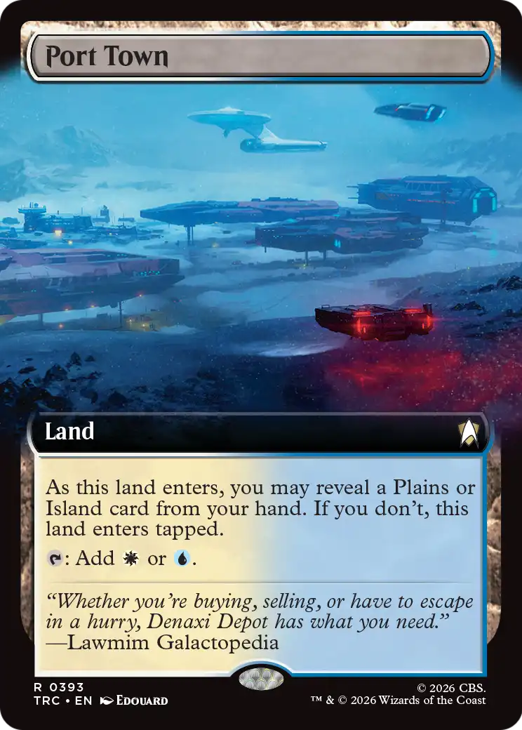 Port Town (Extended Art) [Star Trek Commander] | Red Claw Gaming