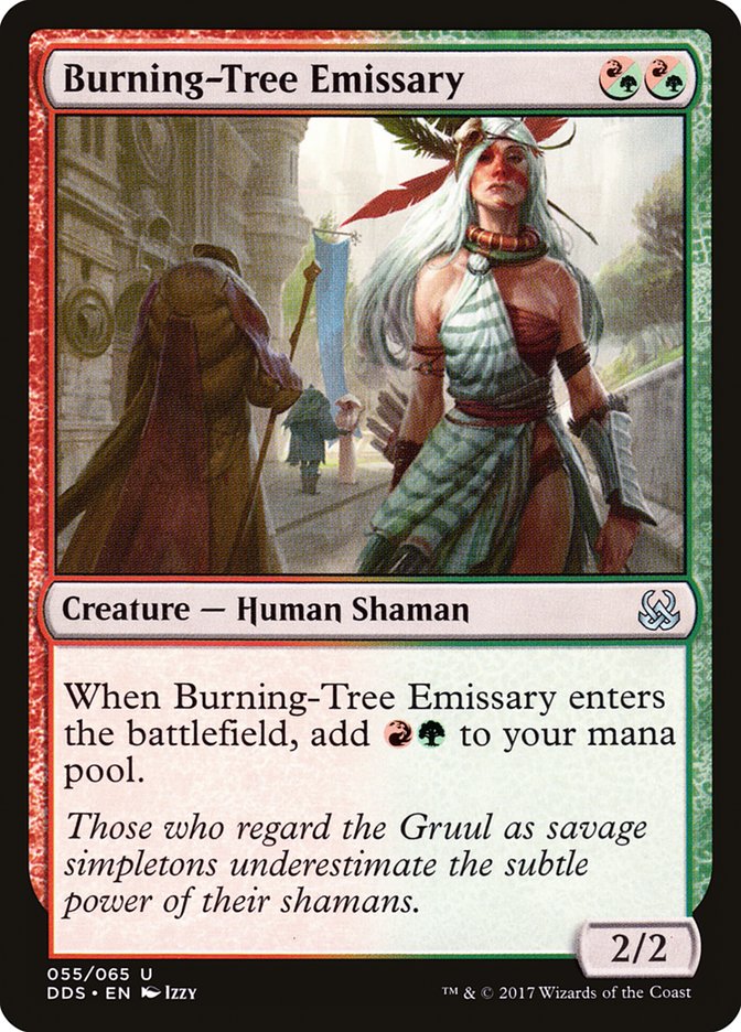 Burning-Tree Emissary [Duel Decks: Mind vs. Might] MTG Single Magic: The Gathering | Red Claw Gaming