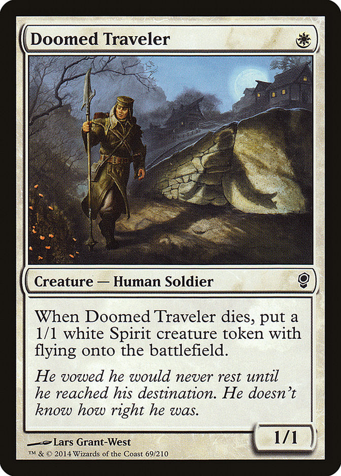 Doomed Traveler [Conspiracy] MTG Single Magic: The Gathering | Red Claw Gaming
