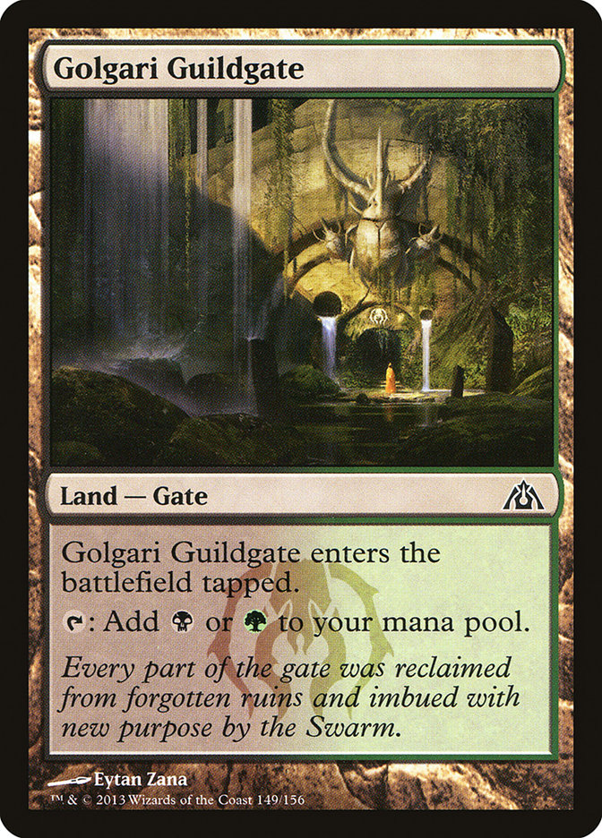 Golgari Guildgate [Dragon's Maze] MTG Single Magic: The Gathering | Red Claw Gaming