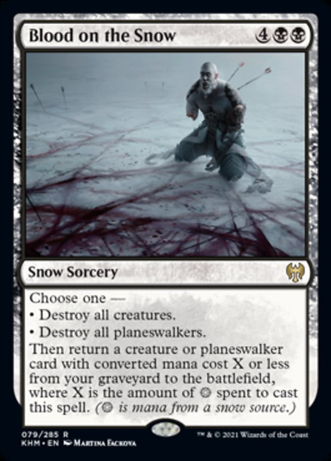 Blood on the Snow [Kaldheim] MTG Single Magic: The Gathering | Red Claw Gaming